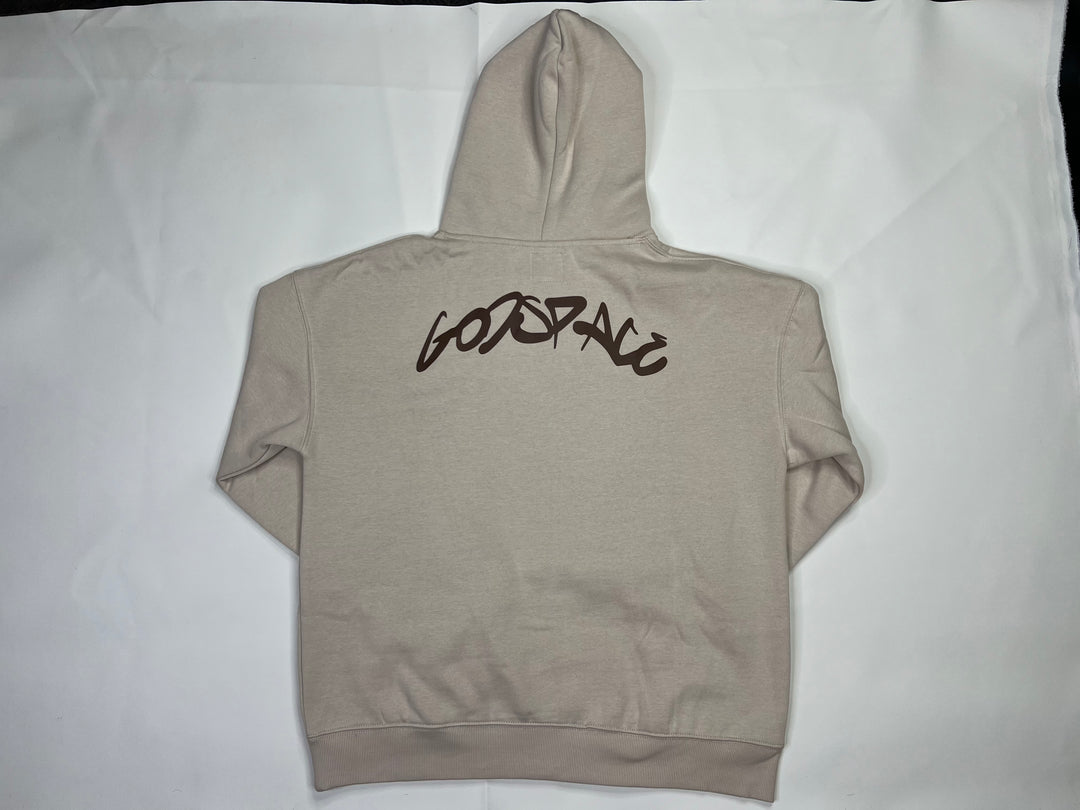 Cream Isaiah 41:10 Hoodie